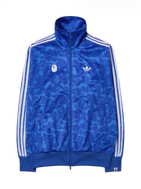 Adidas Originals x Bape Other - Adidas x BAPE Blue Camouflage Track Jacket